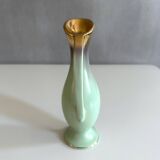 Bay ceramic vase 523-17, pastel, westgerman pottery, 50's interior
