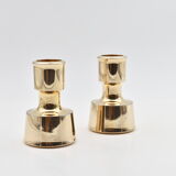Paire de bougeoirs production Dansk Desig