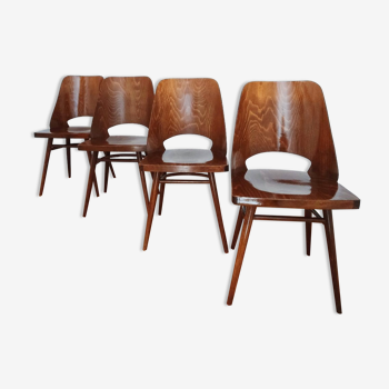 Set of Four Chairs by O. Haerdtl for TON, Czechoslovakia, 1960s