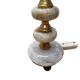 Vintage Onyx Marble Lamp Base, 1960s
