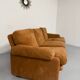 Three-seater alcantara canapé design by Tobia Scarpa for BB ITALIA vintage.