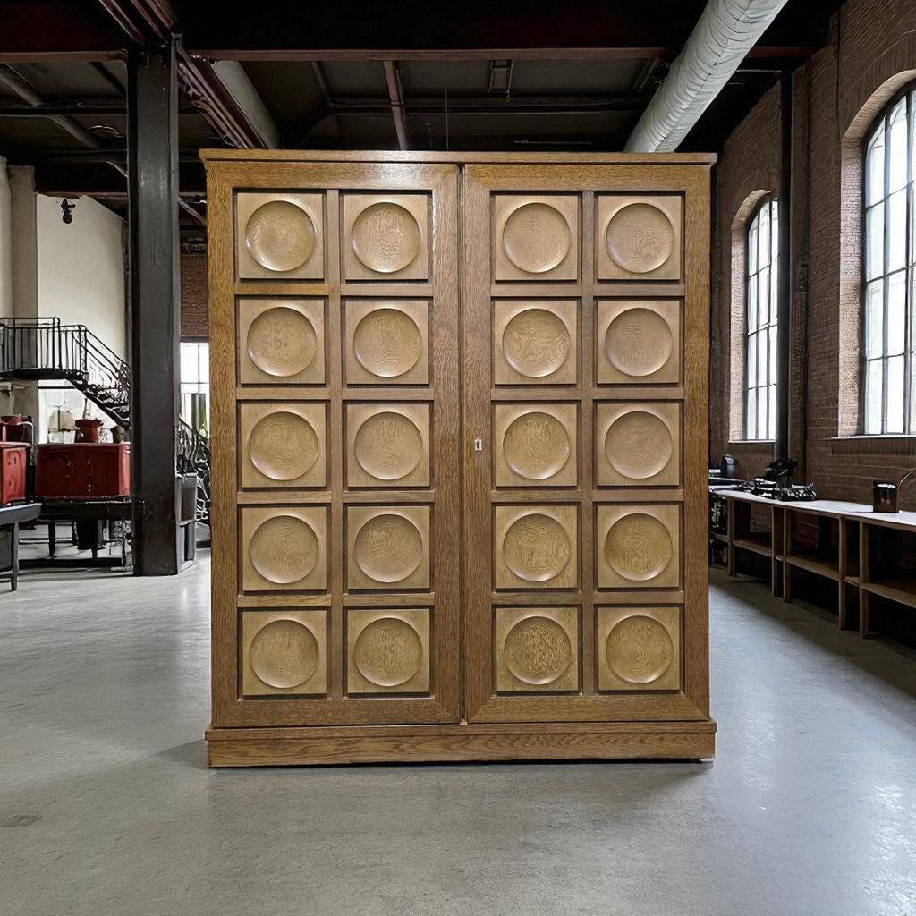 Gerard Bartels Vintage 70s Brutalist Sideboard