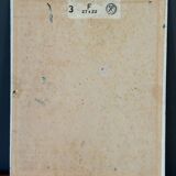 Oil on cardboard by Gérard Guéguéniat 1956 representing a village