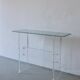 Sculptural glass and lucite console table | Italy | 1980s