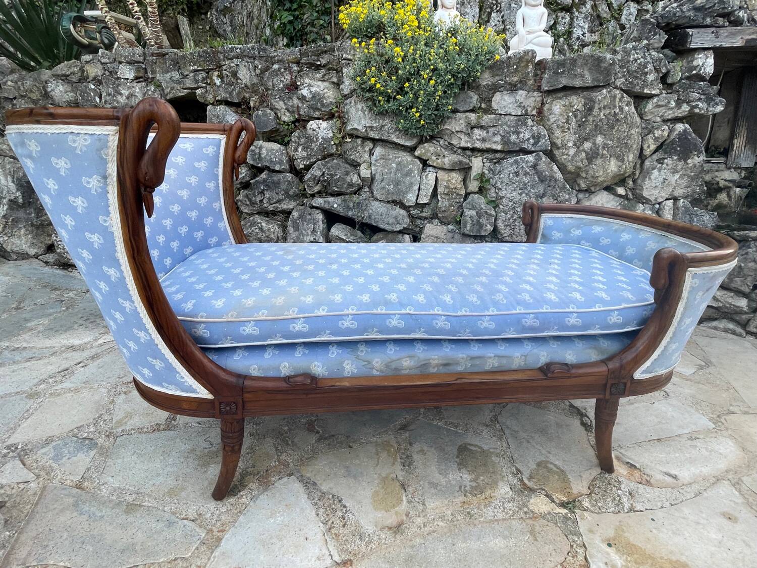 Little Duchess with swan's neck in mahogany, Empire period