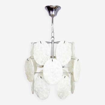 Kalmar Franken lucite chandelier Blatt model