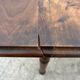 Table extensible en bois