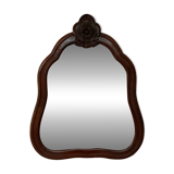 Rococo mahogany mirror