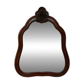 Rococo mahogany mirror