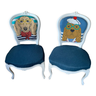 Set of two chairs