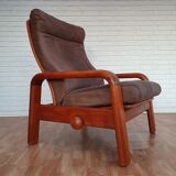 Fauteuil danois réglable HS Design, années 80