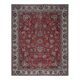 1970s Vintage Persian Handmade Wool Red Oversized Area Rug 298x383