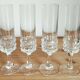 4 cut crystal champagne flutes Rosenthal Studio Linie Line