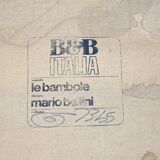 Modular canapé "Le Bambole" by Mario Bellini for B&B Italia, 1970s