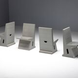 Dining Chairs by Dom Hans van der Laan, Netherlands, 1960s