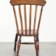 Chaise berçante Windsor en chêne anglais du début du 19e siècle.