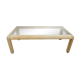 Glass coffee table from the 80, Ligne Roset