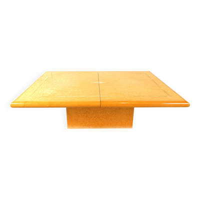 Table basse bar cachée vintage par Eric Maville, années 1970