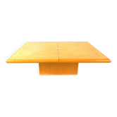 Table basse bar cachée vintage par Eric Maville, années 1970