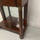 Empire style console with mirror back, 19th century