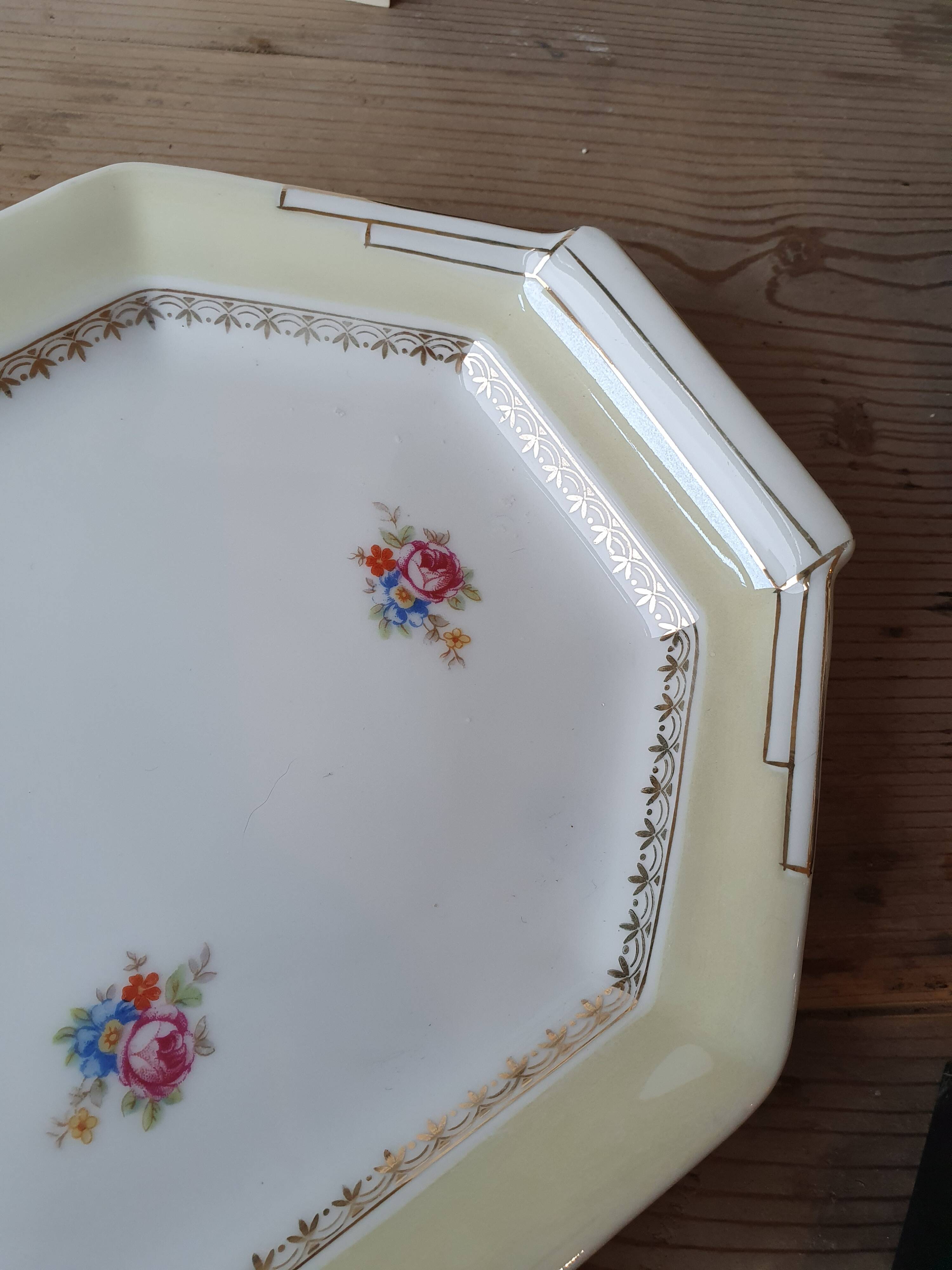 Limoges porcelain dish