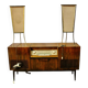 Vintage Schaub Lorenz Enfilade Hifi with its Two Speakers