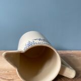 Pitcher 1900 in Earthenware St Amand and Hamage