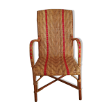 Rattan armchair