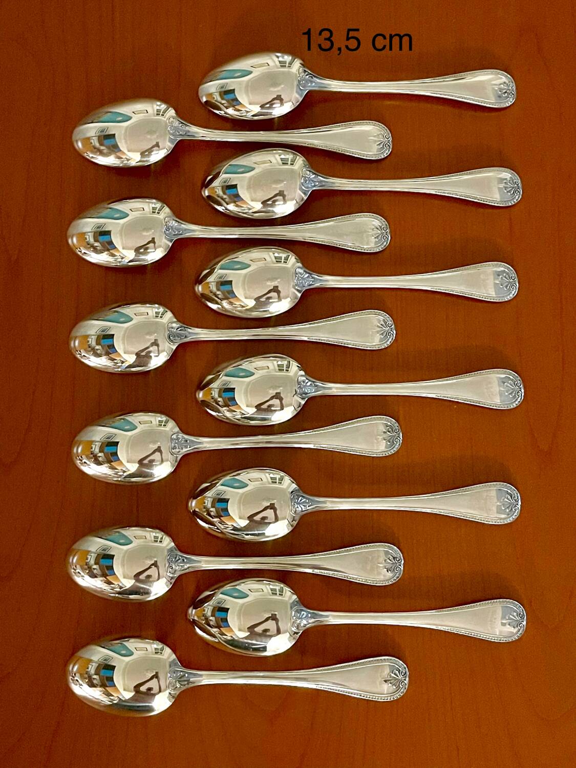 Christofle Malmaison 49-piece cutlery set for 12 people, excellent condition
