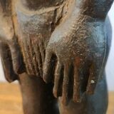 Ancient mystical husband fetish sculpture, Blolo Bian Baoulé