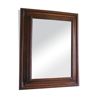 Miroir en bois naturel teinté 97x75cm