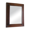 Tinted natural wood mirror 97x75cm
