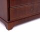 Inlaid antique chest of drawers, Northern Europe, around 1870. After renovation.