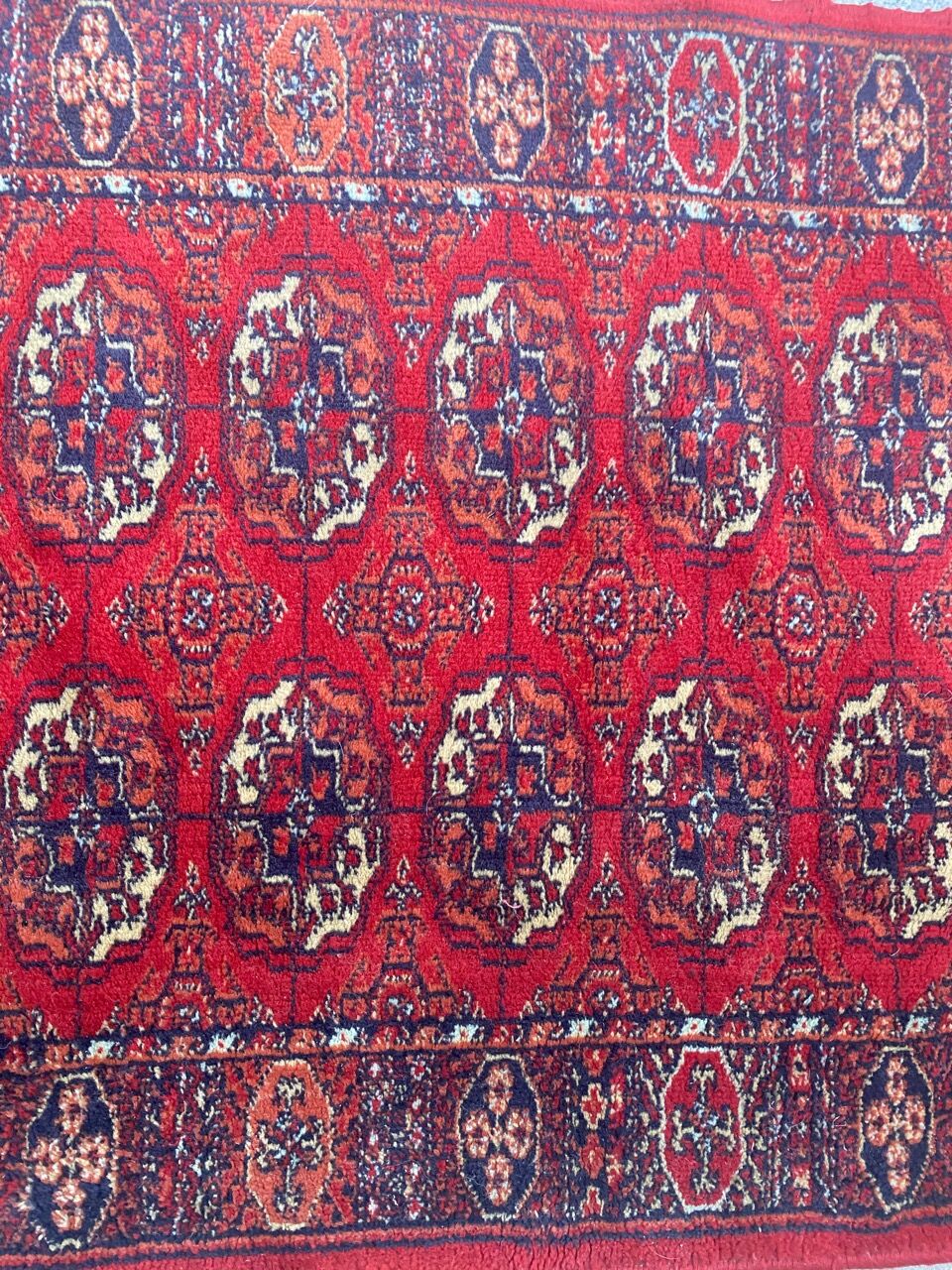 Carpet designs bukhara in wool 70x144 cm