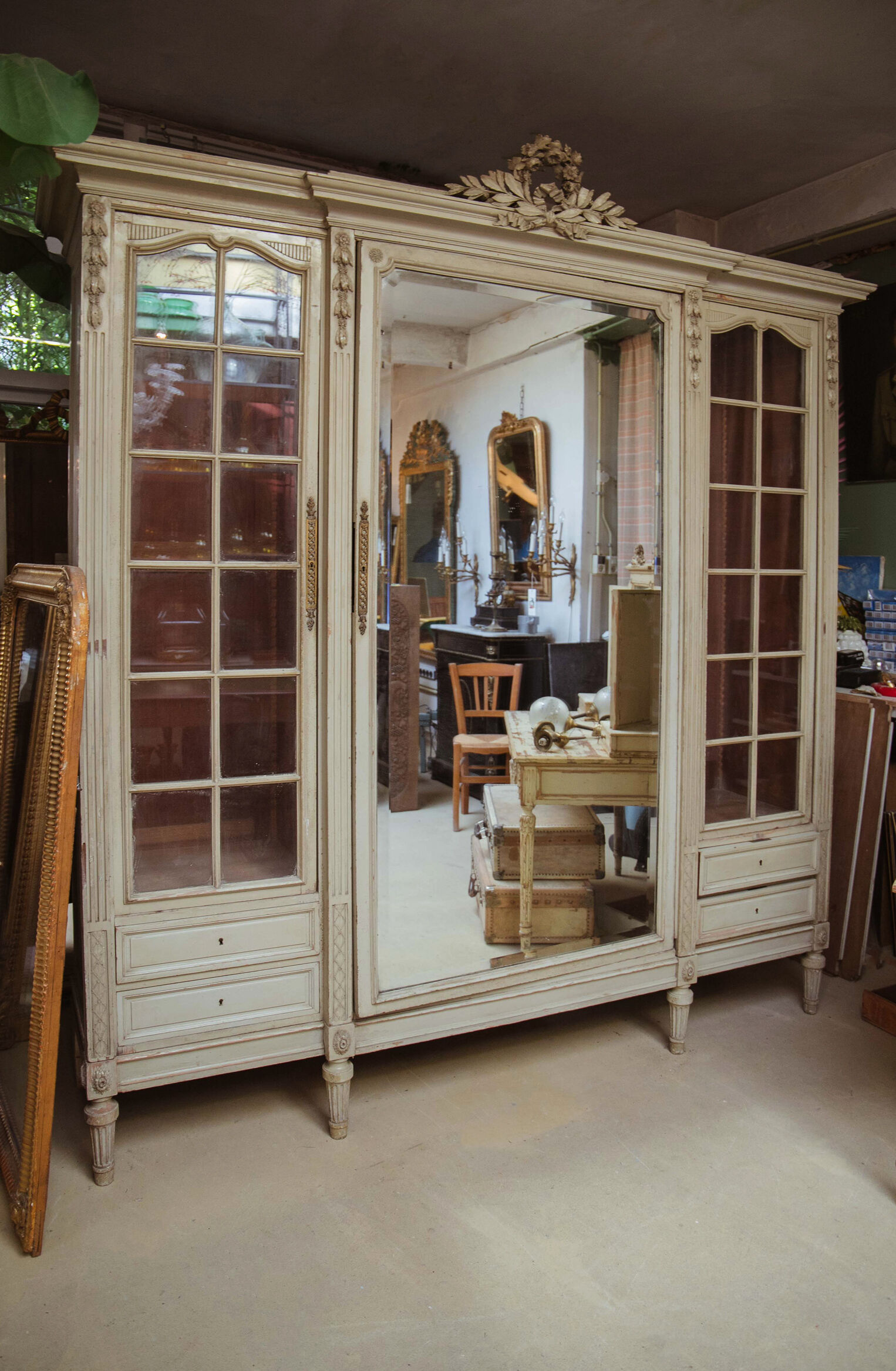 Louis XVI style wardrobe