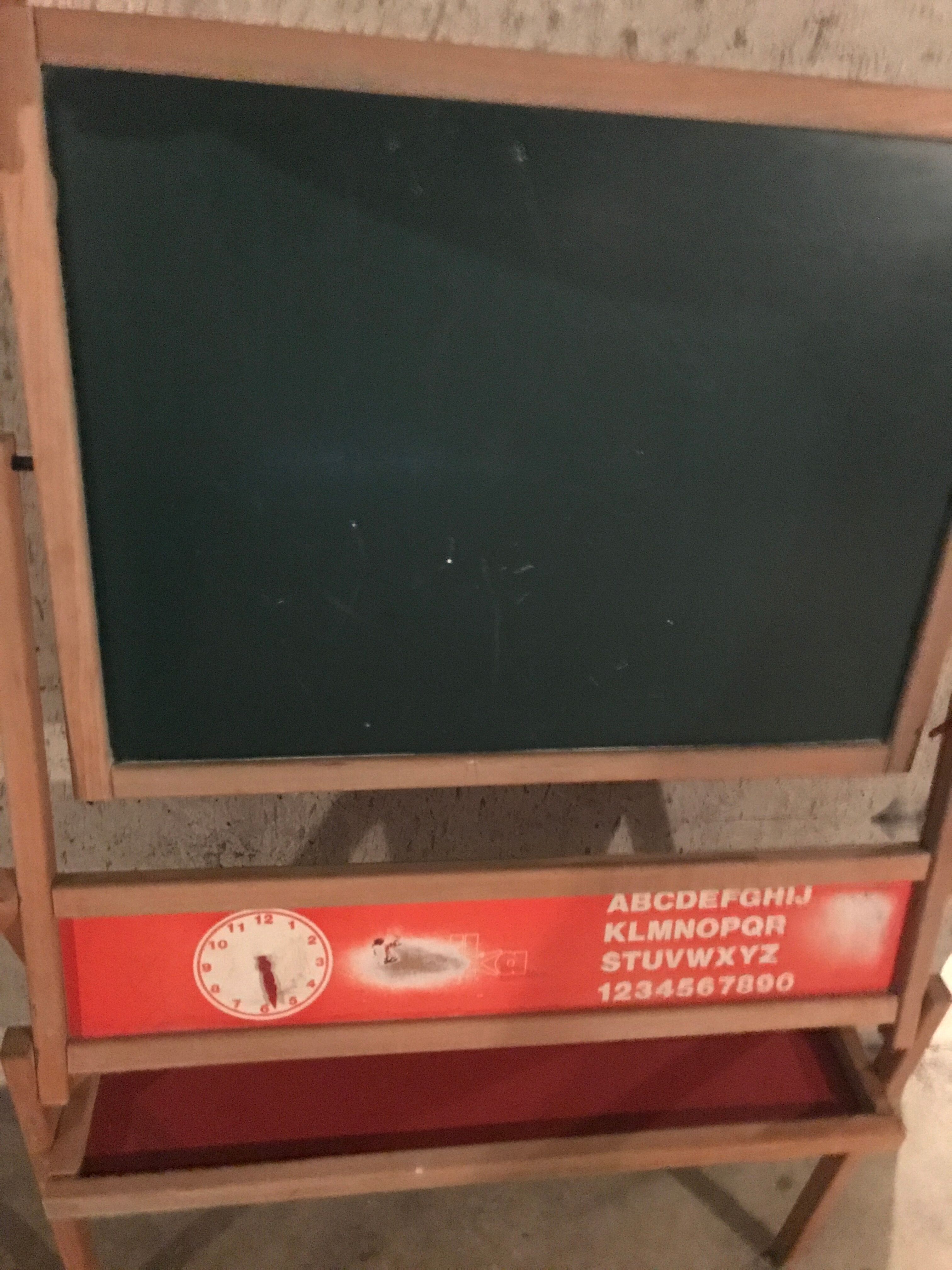 Vintage children's blackboard