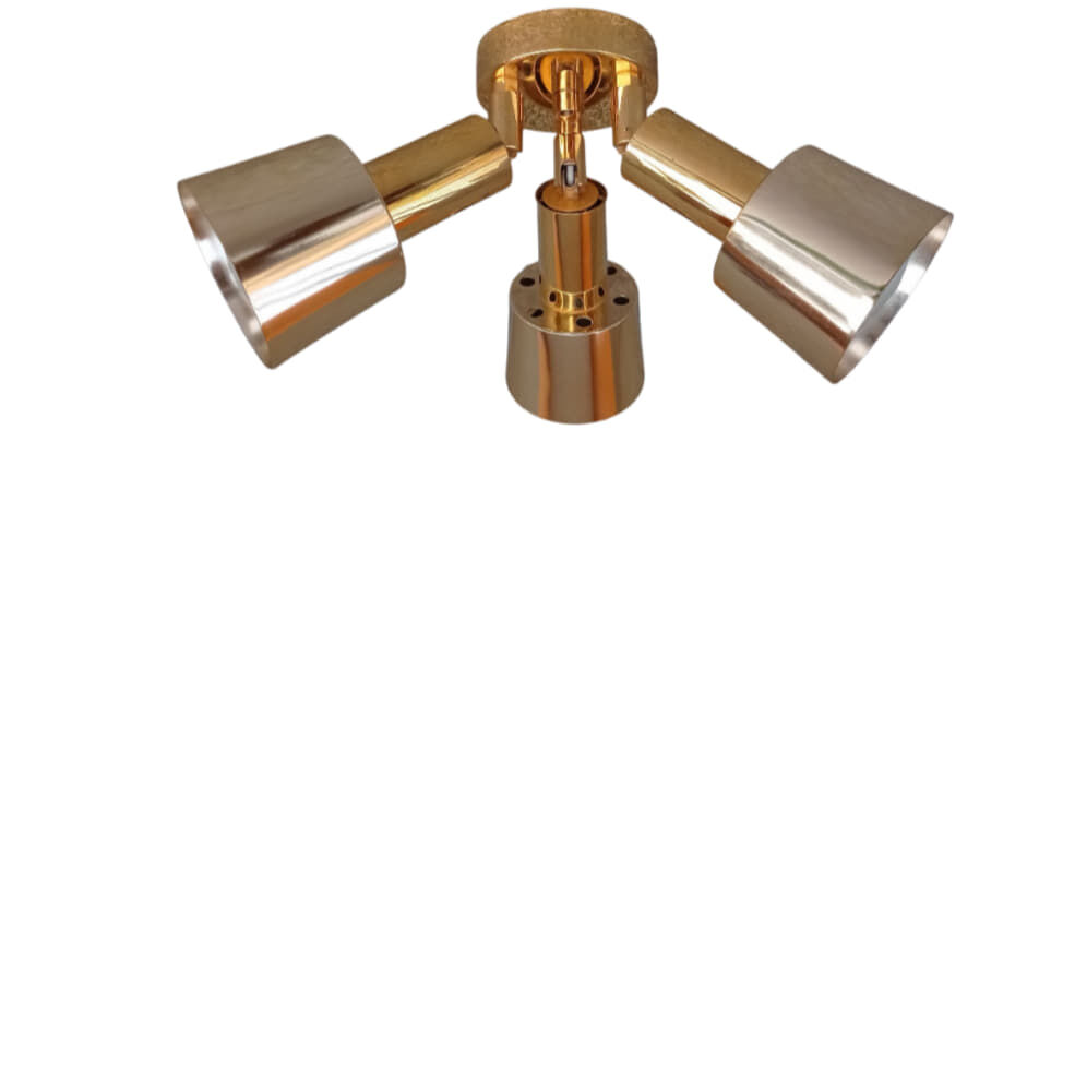 Ceiling lamp with adjustable lampshades, 1970s, Germany