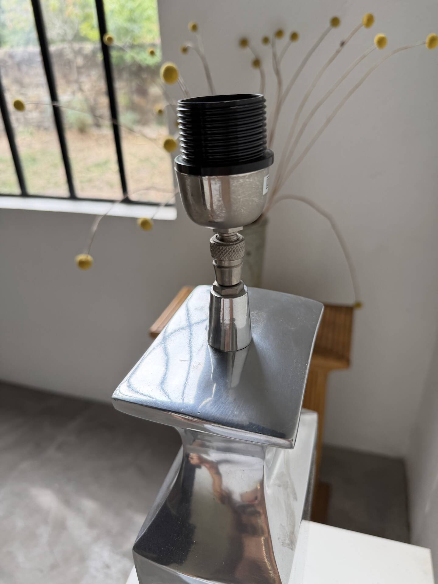XL lamp made of aluminium 1980