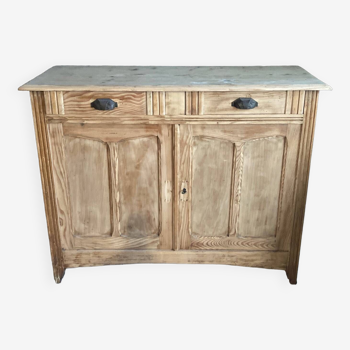 Buffet parisien bois brut