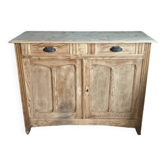 Buffet parisien bois brut