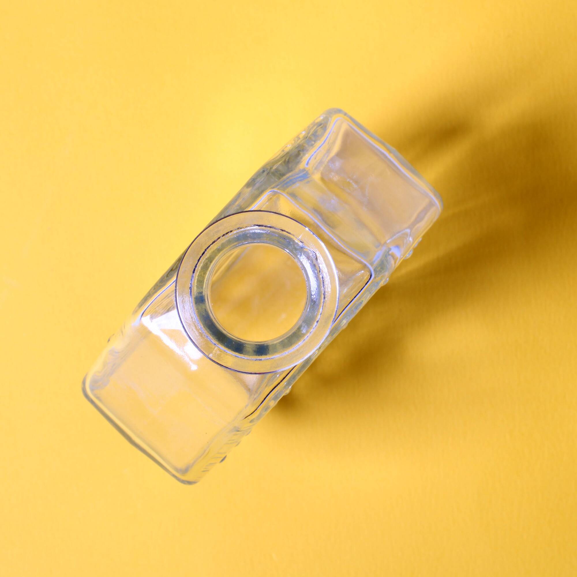 Mid-century Clear Stella Polaris Vase by Nanny Still for Riihimäki / 1967