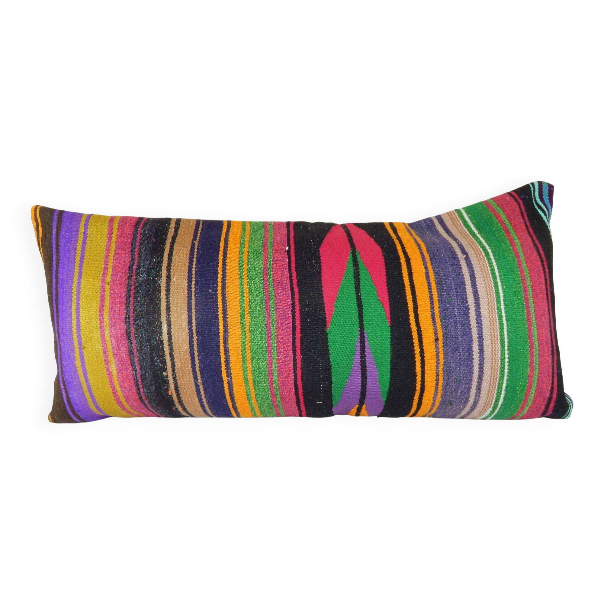 Vintage kilim cushion cover 102x51 cm