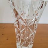 Vase en verre transparent