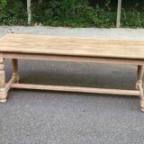 Renovated 210cm farmhouse dining table from the 20th century