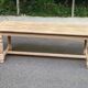 Table à manger de ferme rénovée 210cm du XXème