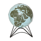 Earth globe in vintage Braille for the visually impaired