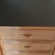 Enfilade bambou et cannage