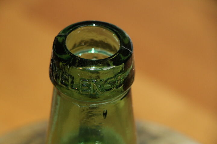 Green demijohn Ayelense 10/12L