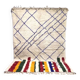 Tapis berbère en laine naturelle