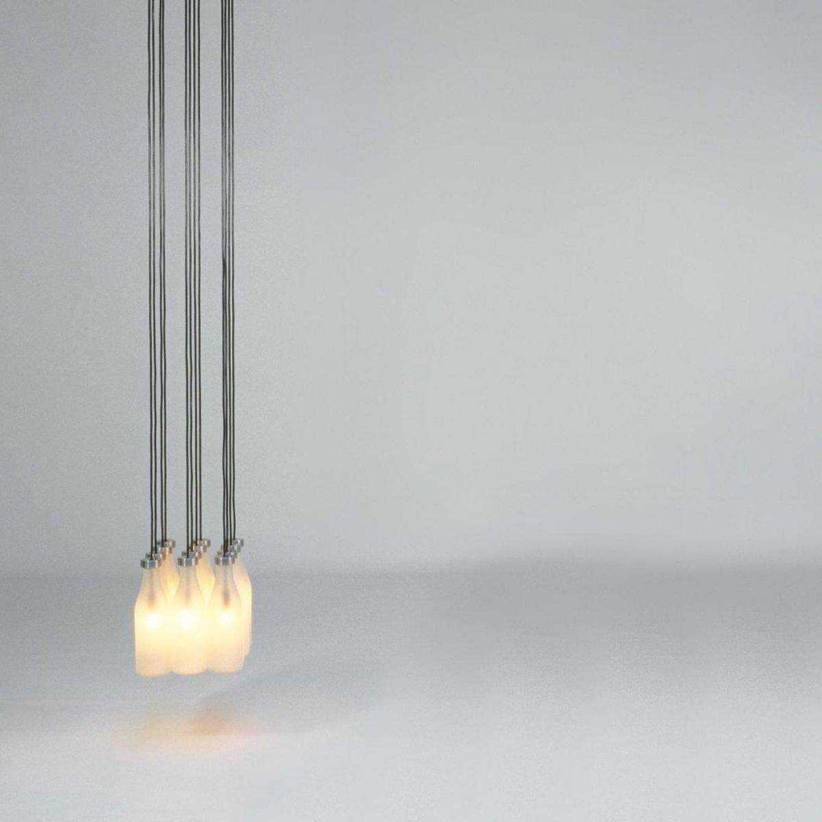 Tejo Remy "Milk Bottle Lamp", limited edition, 1991